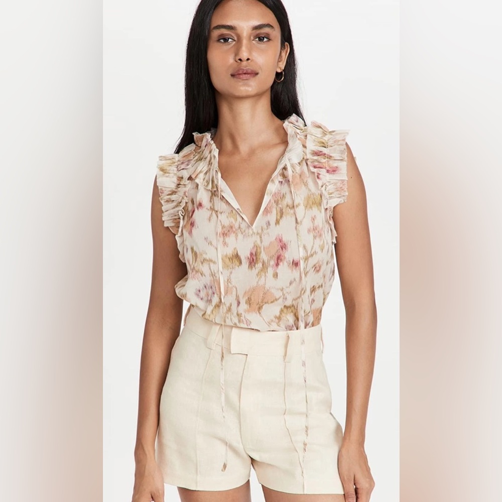 Rebecca‎ Taylor Ruffle Blouse